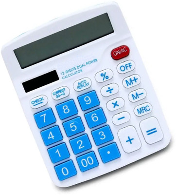 ORBIT Pro Professional Multicolored New Basic Calculator With 12 Digit Soft Keys OT-612 Basic  Calculator(12 Digit)