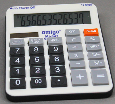 Amigo mi-847 auto power off MI-847 Financial  Calculator(12 Digit)