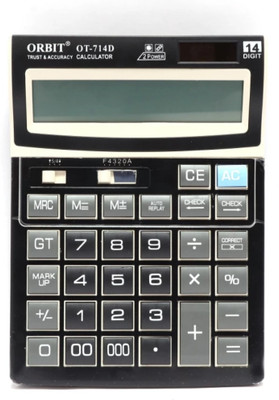 PW PENCILWALA Big Size Orbit-Ot714D Soft Key Basic  Calculator(14 Digit)