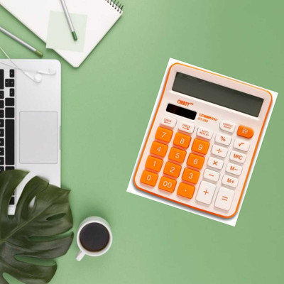 Alpha tech 72269ORANGE22 Basic  Calculator(12 Digit)