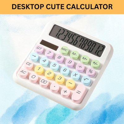 FRONY Desktop Calculator, 12-Digit Large LCD and Large Buttons for Office, Homes
A16 Basic  Calculator(12 Digit)