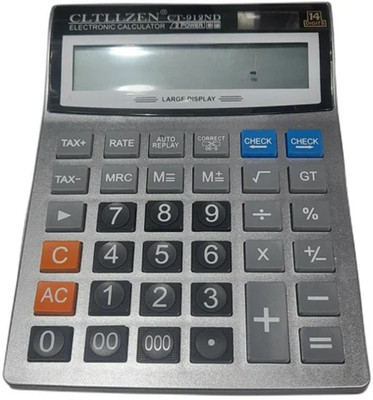 CLTLLZENdual Basic & Financial Fair & Fast Big Stylish Useful Calculator Basic  Calculator(14 Digit)