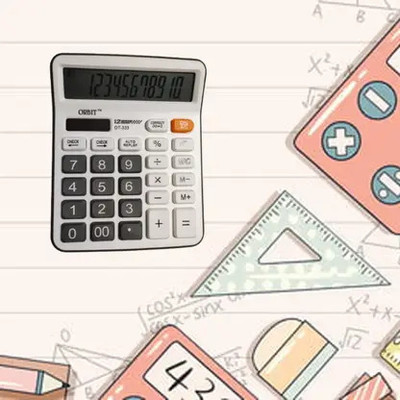 Alpha tech 72269GREY12 Basic  Calculator(12 Digit)