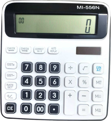 Shyamstore MI-556N MI-556N GST CALCULATOR WITH DUAL POWER BASIC CALCULATOR Basic  Calculator(12 Digit)