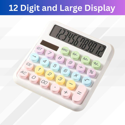 FRONY Desktop Calculator, 12-Digit Large LCD and Large Buttons for Office, Homes
B248 Basic Calculator(12 Digit) FRONY Desktop Calculator, 12-Digit Large LCD and Large Buttons for Office, Homes
B248 Basic Calculator(12 Digit)