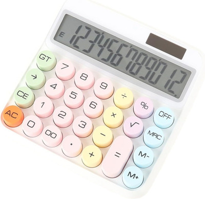 BVM 12-Digit Mechanical Calculator with LCD Display 12-Digit Mechanical Calculator with LCD Display Basic  Calculator(12 Digit)