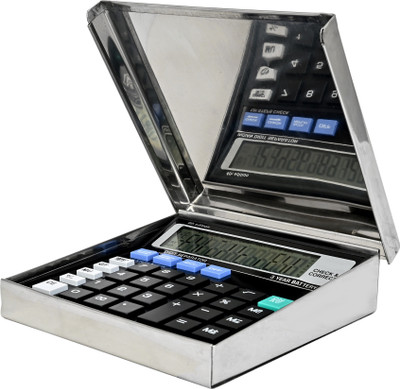HADII Basic Calculator with Steel Safety Case Box (Pack of 1) Steel Calculator Safety Box Basic  Calculator(12 Digit)