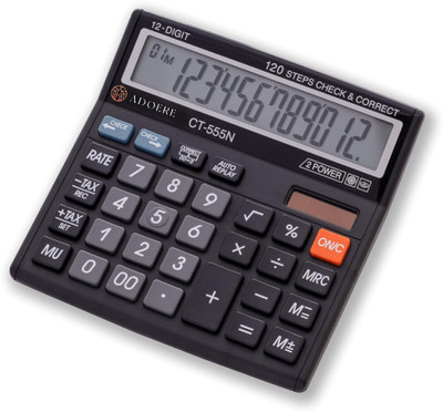 Adoere CT-555N Basic  Calculator(12 Digit)