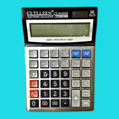 CLTLLZENpower CT-912ND: Your Essential Calculator for Daily Calculations CT-912ND Basic  Calculator(14 Digit)