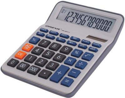 OREVA OR-1812 C ( LT-Ivory ) OR-1812 C Financial  Calculator(12 Digit)