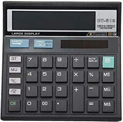 super ganga depo Citizen Calculator CT - 512WT (Pack of 1) Financial  Calculator(12 Digit)