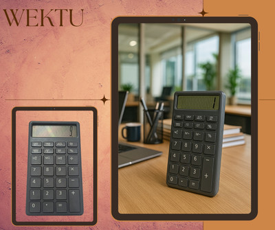 WEKTU CSMALL/03 Premium 12-Digit Desktop Calculator – 120 Steps Check & GST Function/3 Basic  Calculator(12 Digit)