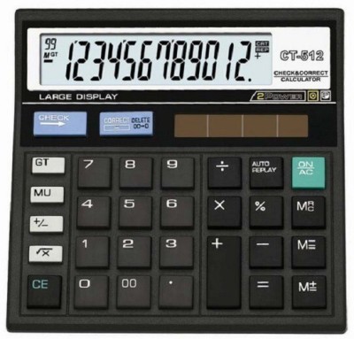 Uratech 12 Digit Dual power Basic  Calculator(12 Digit)