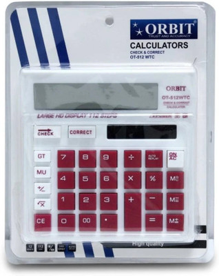 UraHeinrich Orbit OT-512 WTC Colorful Basic Calculator Basic  Calculator(12 Digit)