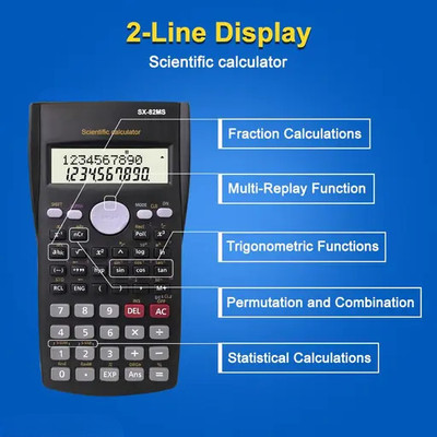 INSECTRA cal002H Scientific  Calculator(12 Digit)