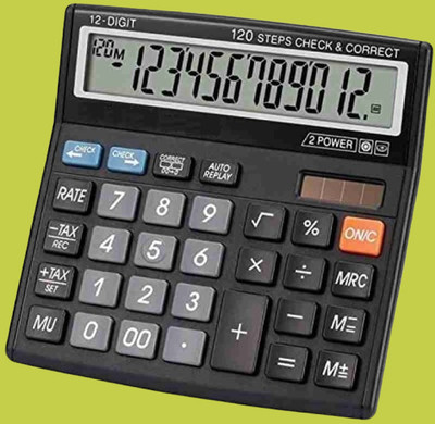 Hench HN-555N Best Basic Calculator_H290 Desktop Calculator_290 Financial  Calculator(12 Digit)