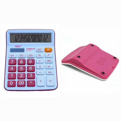 Alpha tech 72269OPINK10 Basic  Calculator(12 Digit)