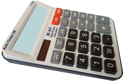 PW PENCILWALA mi 847 auto power off 120 steps check correct calculator office shops Financial  Calculator(12 Digit)