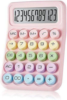 ZNUJ 12 Digits Large LCD Display Calculator, Basic Calculators with Big Buttons. Electronic Calculator Basic  Calculator(12 Digit)