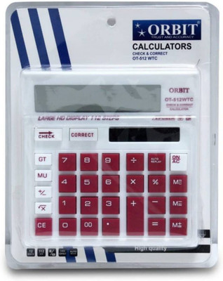 Uratech Orbit OT-512 WTC Colorful Basic Calculator Basic  Calculator(12 Digit)