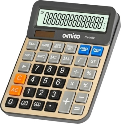 Amigo MI-140D Plus Display Tax Rate Replay Functions Financial  Calculator(14 Digit)