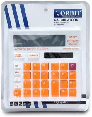 Uratech Orbit OT-512 WTC Colorful Basic  Calculator(12 Digit)