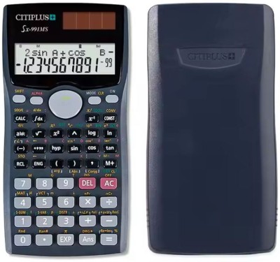 CITIPLUS SX-991MS SX-991MS Scientific Calculator 2 Line Display,401 Functions,Battery|Solar Scientific  Calculator(10 Digit)