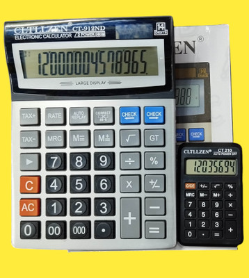 NSW PENCILWALA Ct-912nd 912Nd Large display 150steps check&correct stylish multifunctional calculator Basic  Calculator(14 Digit)