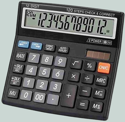 Hench HN-555N Best Basic Calculator_H460 Desktop Calculator_460 Financial  Calculator(12 Digit)