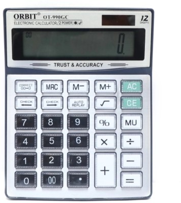 PW PENCILWALA CT 990GC finannical calculator with glass button Financial  Calculator(14 Digit)