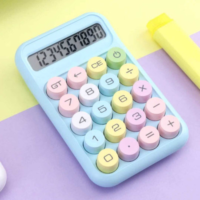 3D METRO SUPER STORE Calculator Multicolor Az1 12 Digits Large LCD Display Calculator pack1_AZ1 Basic  Calculator(12 Digit)