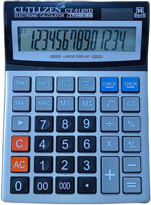 DARKWAVE Basic Calculator (14 Digit) Fourteen Digit Calculator Business Calculator 14 Digit Big Calculator Financial  Calculator(14 Digit)