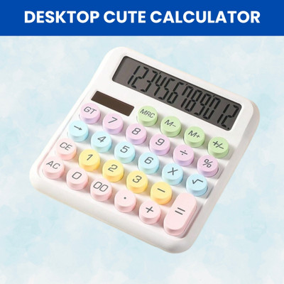SACRO Desktop Calculator, 12-Digit Large LCD and Large Buttons for Office, Homes
W128 Basic  Calculator(12 Digit)