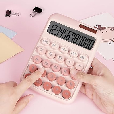 PRSVIKEENT KP-4J150 Mechanical Switch Calculator Basic  Calculator(12 Digit)