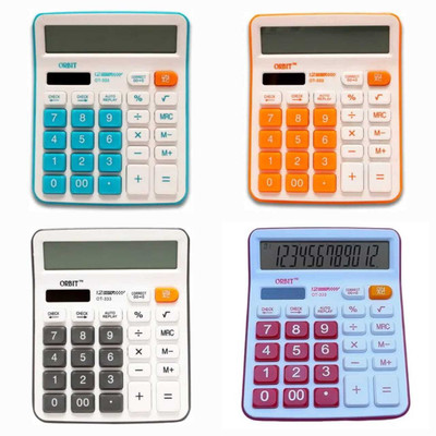 Alpha tech 72269PINK20 Basic  Calculator(12 Digit)