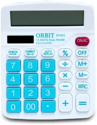 Heinriched CITLLZEN CT-9300 GC Glass Button 120 Steps Checked Financial & Basic  Calculator(12 Digit)