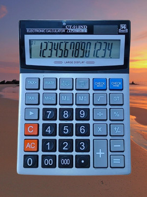 DARKWAVE Check and Correct Desktop Calculator Basic Calulator-49 CT 912ND Bsic/Business Calculator 14 Digit Big Calculator-039 Basic  Calculator(14 Digit)