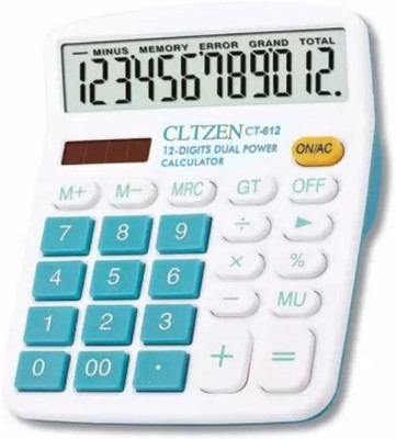 PW PENCILWALA CLTZEN CT-612 SOFT BUTTON SMART CALCULATOR Basic  Calculator(12 Digit)