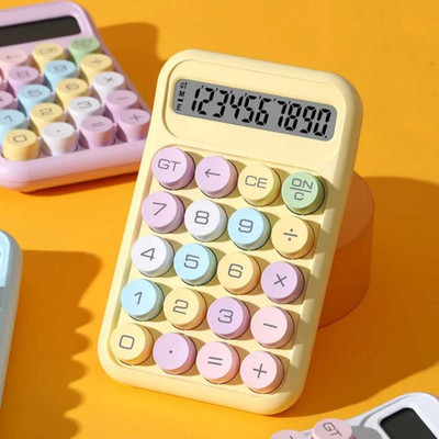 3D METRO SUPER STORE Calculator Multicolor Az2 12 Digits Large LCD Display Calculator pack1_AZ2 Basic  Calculator(12 Digit)
