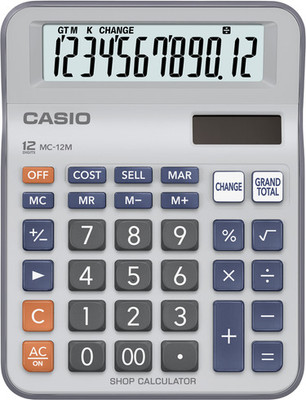CASIO MC-12M Basic  Calculator(12 Digit)