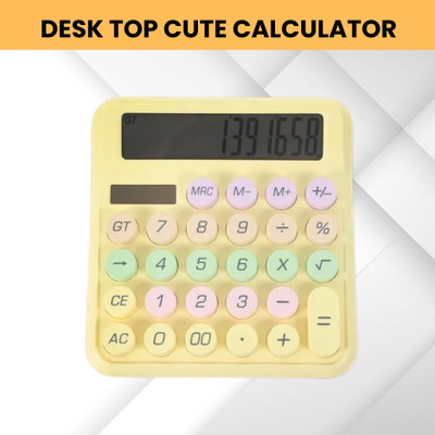 SACRO Desktop Calculator, 12-Digit Large LCD and Large Buttons for Office, Homes
E123 Basic  Calculator(12 Digit)