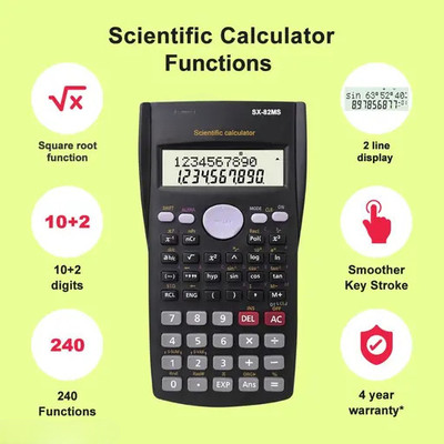 INSECTRA cal002T Scientific  Calculator(12 Digit)
