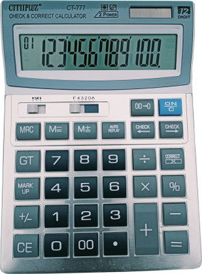 CITIIPLUZ CT-777 Financial  Calculator(12 Digit)