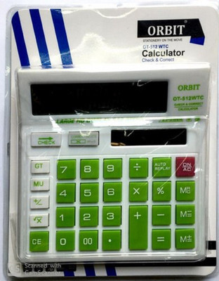 Uratech ORBIT OT - 512WTC Basic Calculator (12 Digit) OT-512WTC Financial  Calculator(12 Digit)