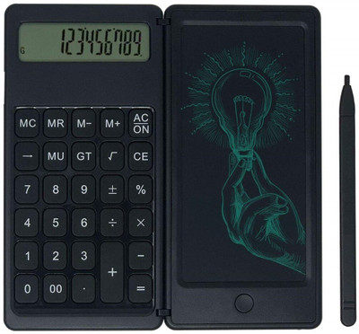 ETONWALL 2-in-1 Calculator with 6-Inch LCD Writing Pad | 12-Digit Display 2-in-1 Calculator with 6-Inch LCD Writing Pad | 12-Digit Display Basic  Calculator(12 Digit)