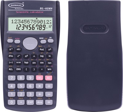 BAMBALIO BL82MS 240 Functions & 2 Line Display 3 Years Warranty Scientific  Calculator(12 Digit)