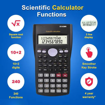 INSECTRA cal002GD Scientific  Calculator(12 Digit)