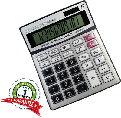 rftg 12 Digit Display 112 Step Solar & Battery Powered Basic Check&Correct Calculator ot 990gc Basic  Calculator(12 Digit)