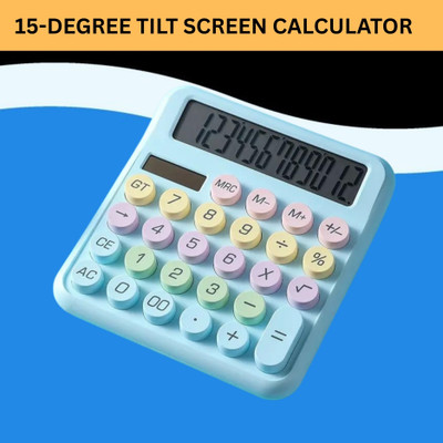 Clairbell Desktop Calculator, 12-Digit Large LCD and Large Buttons for Office, Homes
I146 Basic  Calculator(12 Digit)