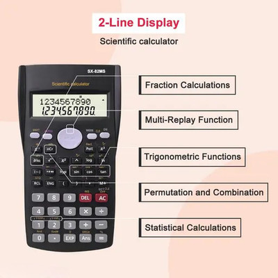 INSECTRA cal002M Scientific  Calculator(12 Digit)
